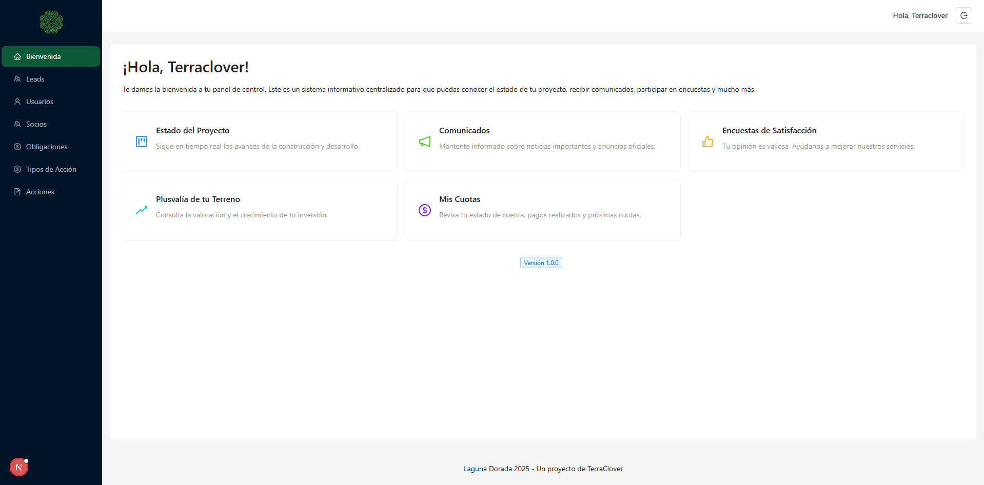 Dashboard y transparencia